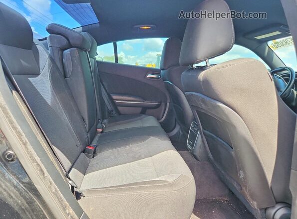 2C3CDXCT4GH251162 2016 DODGE CHARGER Черный Вид задних сидений