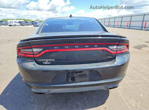 2C3CDXCT4GH251162 2016 DODGE CHARGER Черный Вид сзади