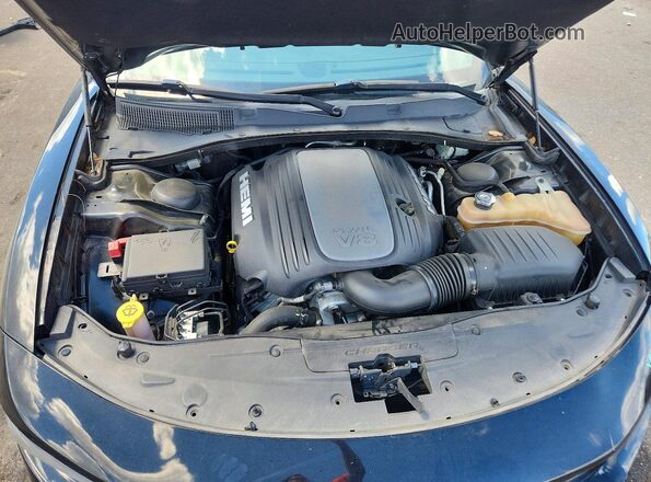 2C3CDXCT4GH251162 2016 DODGE CHARGER Черный Вид задней части салона