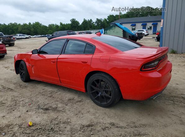 2C3CDXCT4GH346532 2016 DODGE CHARGER Red Հետևի ձախ