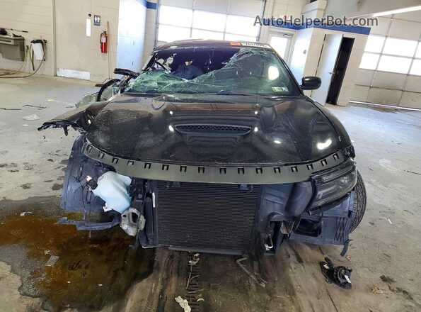 2C3CDXCT4KH552670 2019 DODGE CHARGER Black Դիմացի տեսք