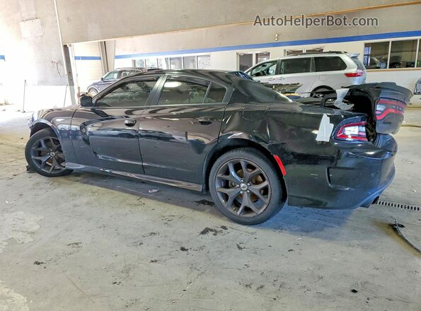 2C3CDXCT4KH552670 2019 DODGE CHARGER Black Հետևի ձախ