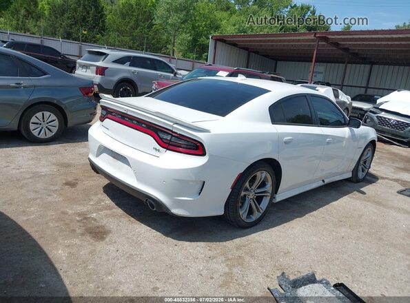 2C3CDXCT4LH131274 2020 DODGE CHARGER White Trasero derecho