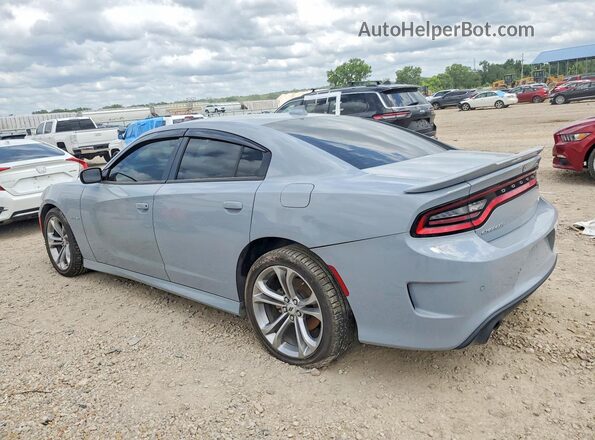 2C3CDXCT4MH584408 2021 DODGE CHARGER Gray Rear left