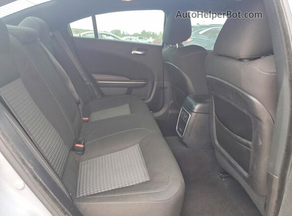 2C3CDXCT4MH584408 2021 DODGE CHARGER Gray Rear seats view