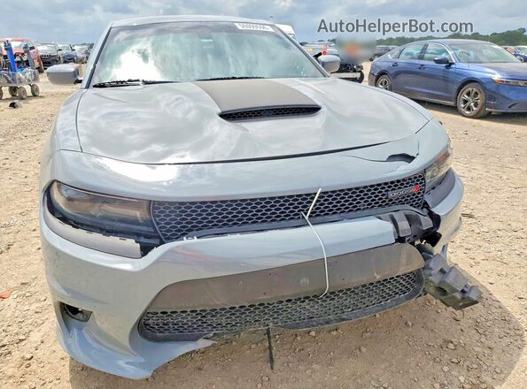 2C3CDXCT4MH584408 2021 DODGE CHARGER Gray Front view