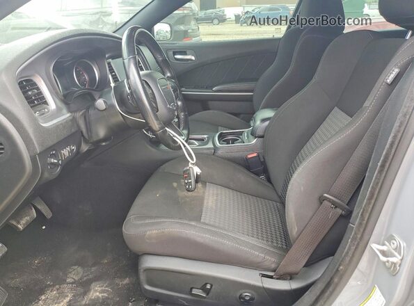 2C3CDXCT4MH584408 2021 DODGE CHARGER Gray Front interior view