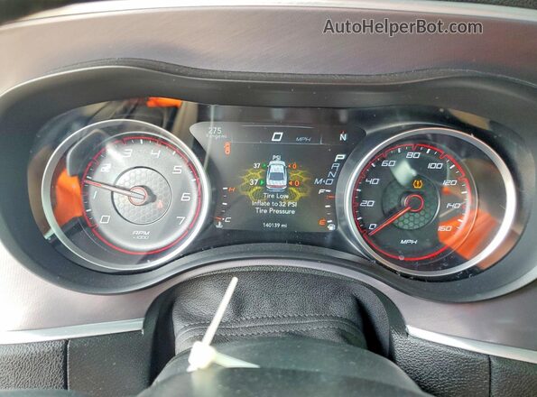 2C3CDXCT4MH584408 2021 DODGE CHARGER Gray Instrument cluster view
