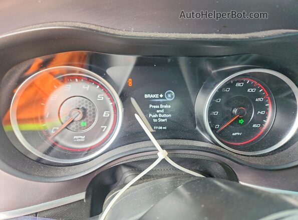 2C3CDXCT4MH613115 2021 DODGE CHARGER Black Vista del cuadro de instrumentos