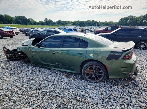 2C3CDXCT4PH531731 2023 DODGE CHARGER Green Tył lewy