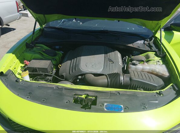 2C3CDXCT4PH704129 2023 DODGE CHARGER Green Vista trasera
