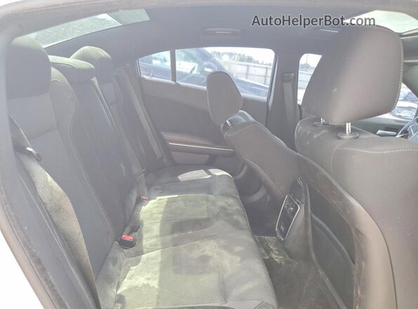 2C3CDXCT5GH105191 2016 DODGE CHARGER White Rear seats view