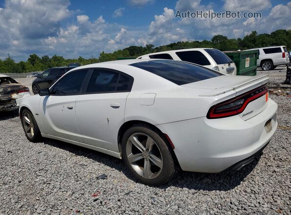 2C3CDXCT5GH105191 2016 DODGE CHARGER White Rear left