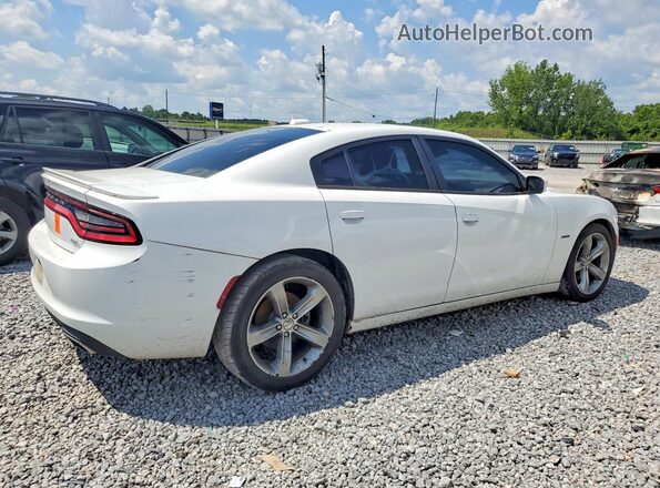 2C3CDXCT5GH105191 2016 DODGE CHARGER White Rear right