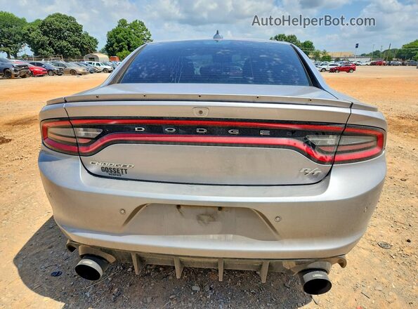 2C3CDXCT5GH110567 2016 DODGE CHARGER Gray Widok z tyłu