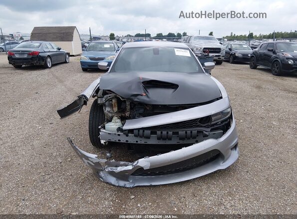 2C3CDXCT5GH203850 2016 DODGE CHARGER Silver Widok wnętrza z tyłu