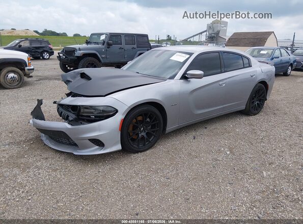 2C3CDXCT5GH203850 2016 DODGE CHARGER Silver Przód lewy