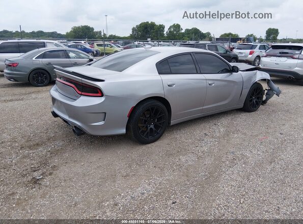 2C3CDXCT5GH203850 2016 DODGE CHARGER Silver Tył prawy