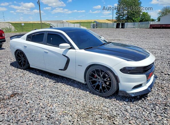 2C3CDXCT5JH193019 2018 DODGE CHARGER White წინა მარჯვენა