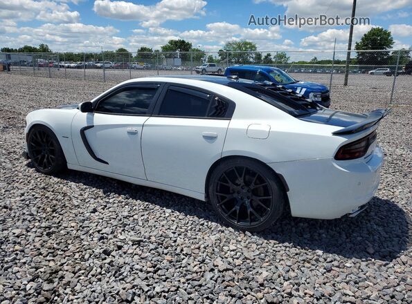 2C3CDXCT5JH193019 2018 DODGE CHARGER White უკანა მარცხენა