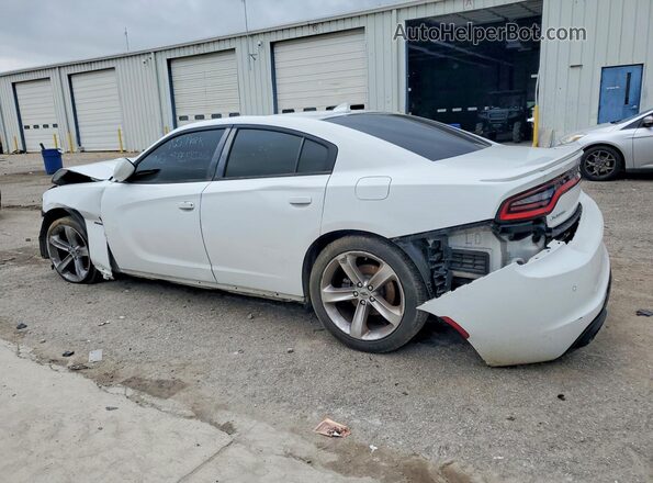 2C3CDXCT5JH233602 2018 DODGE CHARGER Белый Задняя левая четверть