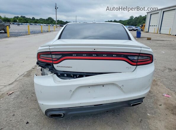 2C3CDXCT5JH233602 2018 DODGE CHARGER Белый Вид сзади