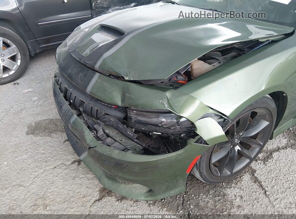 2C3CDXCT5KH666838 2019 DODGE CHARGER Green Դիմացի տեսք