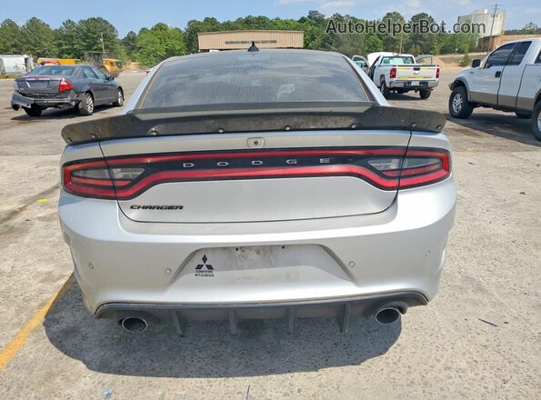 2C3CDXCT5LH204751 2020 DODGE CHARGER Silver Rear view