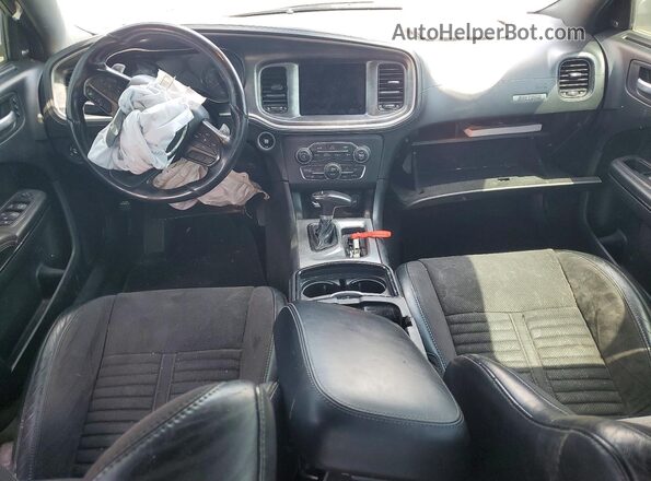 2C3CDXCT5LH204751 2020 DODGE CHARGER Silver Dashboard view