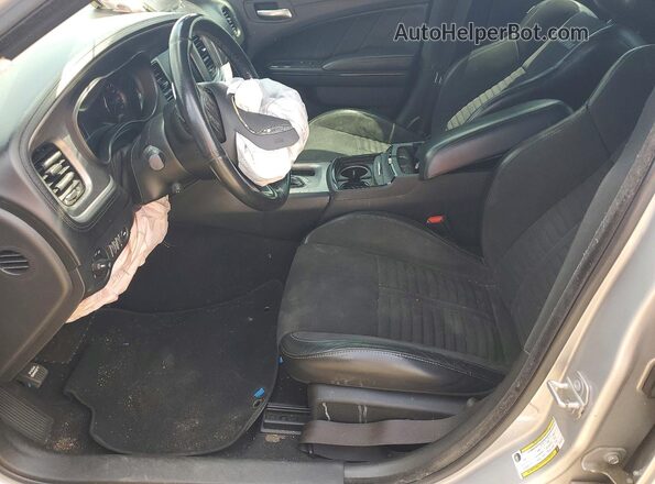 2C3CDXCT5LH204751 2020 DODGE CHARGER Silver Front interior view