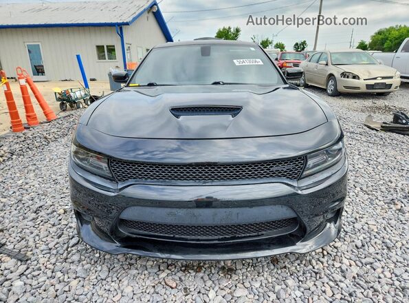 2C3CDXCT5LH232761 2020 DODGE CHARGER Black Դիմացի տեսք