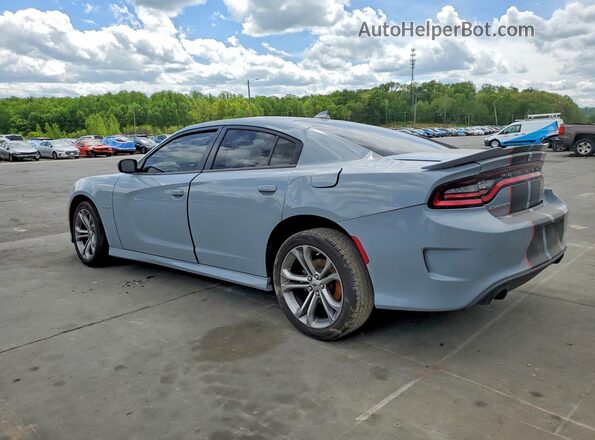 2C3CDXCT5NH235629 2022 DODGE CHARGER Gray უკანა მარცხენა