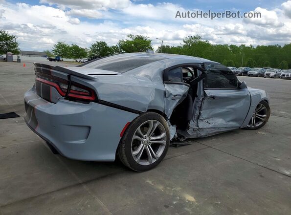 2C3CDXCT5NH235629 2022 DODGE CHARGER Gray უკანა მარჯვენა