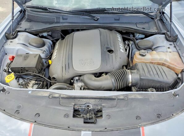 2C3CDXCT5NH235629 2022 DODGE CHARGER Gray უკანა სალონის ხედი