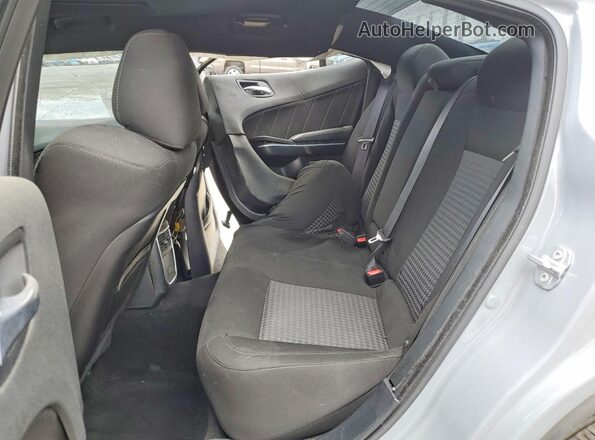2C3CDXCT5NH235629 2022 DODGE CHARGER Gray უკანა სავარძლების ხედი
