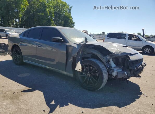 2C3CDXCT5PH589430 2023 DODGE CHARGER Gray Front right