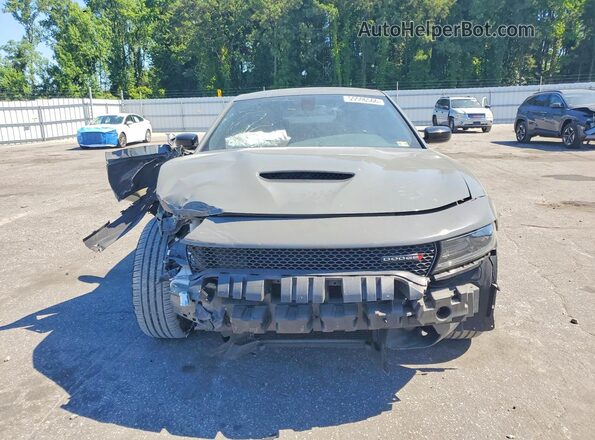 2C3CDXCT5PH589430 2023 DODGE CHARGER Gray Front view
