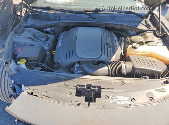 2C3CDXCT5PH589430 2023 DODGE CHARGER Gray Rear interior view