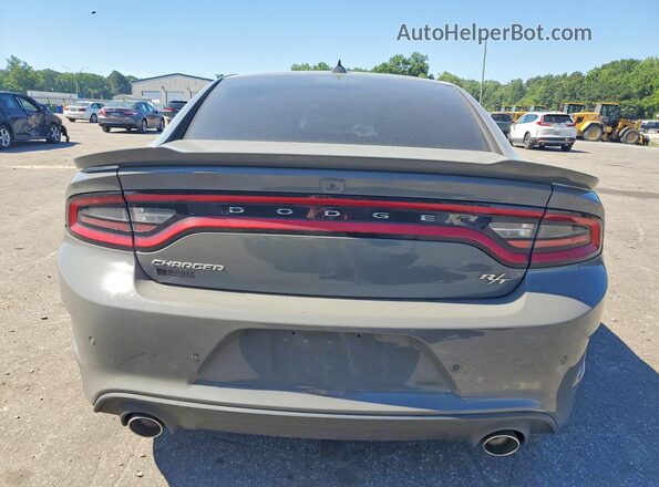 2C3CDXCT5PH589430 2023 DODGE CHARGER Gray Rear view