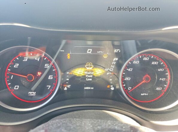 2C3CDXCT5PH589430 2023 DODGE CHARGER Gray Instrument cluster view