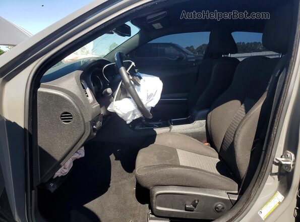 2C3CDXCT5PH589430 2023 DODGE CHARGER Gray Front interior view