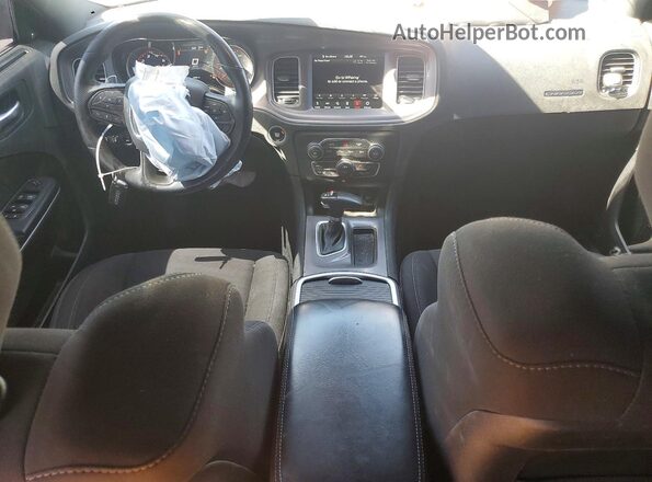 2C3CDXCT5PH589430 2023 DODGE CHARGER Gray Dashboard view