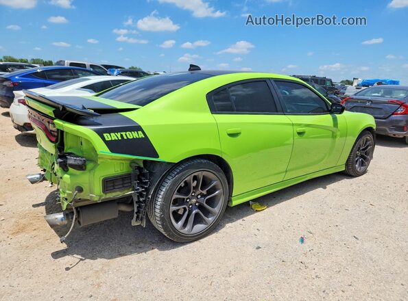 2C3CDXCT5PH604136 2023 DODGE CHARGER Green Rear right