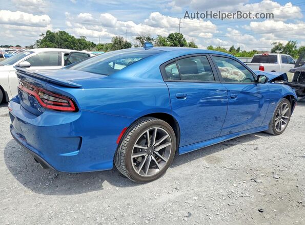 2C3CDXCT5PH632261 2023 DODGE CHARGER Blue უკანა მარჯვენა