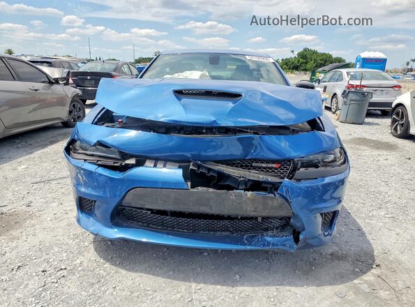 2C3CDXCT5PH632261 2023 DODGE CHARGER Blue წინა ხედი