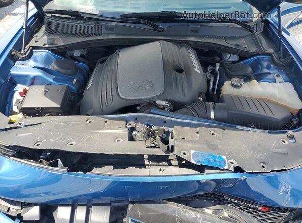 2C3CDXCT5PH632261 2023 DODGE CHARGER Blue უკანა სალონის ხედი