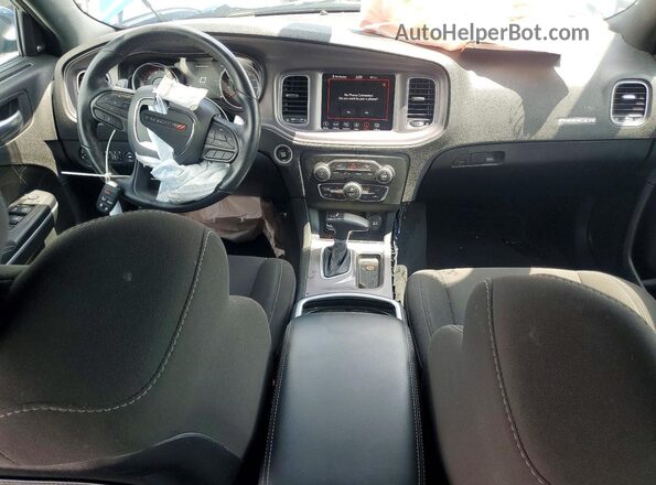 2C3CDXCT5PH632261 2023 DODGE CHARGER Blue წინა პანელის ხედი