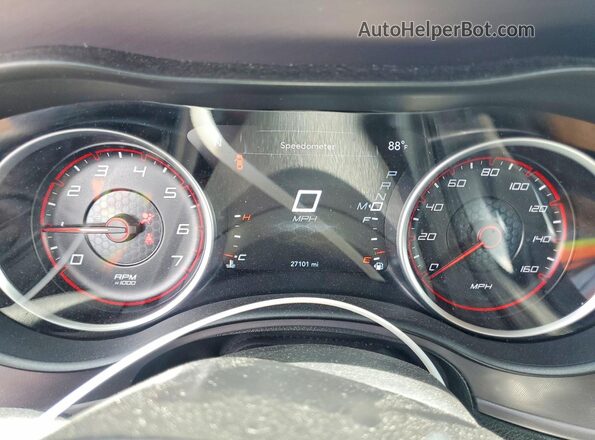 2C3CDXCT5PH632261 2023 DODGE CHARGER Blue ხელსაწყოთა პანელის ხედი