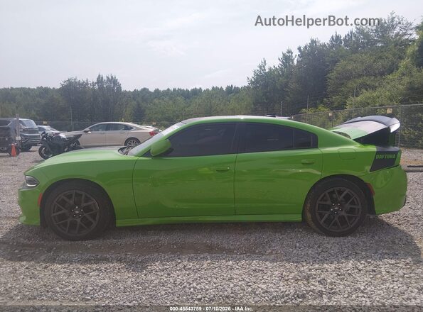 2C3CDXCT6HH579118 2017 DODGE CHARGER Green Widok wnętrza 360 stopni