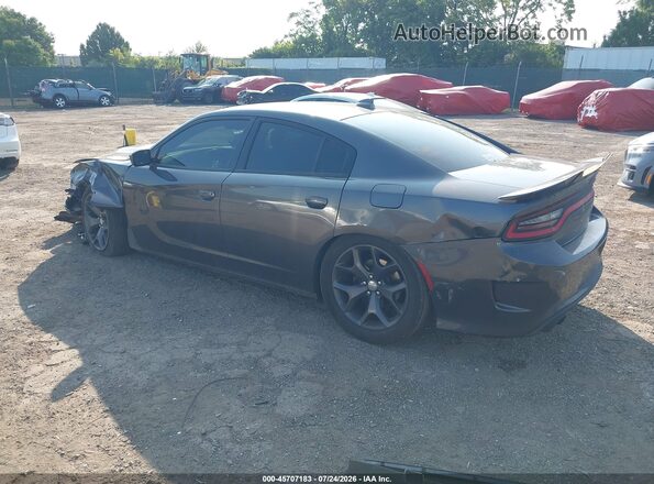 2C3CDXCT6KH575545 2019 DODGE CHARGER Black Rear left